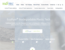 Tablet Screenshot of goecopure.com